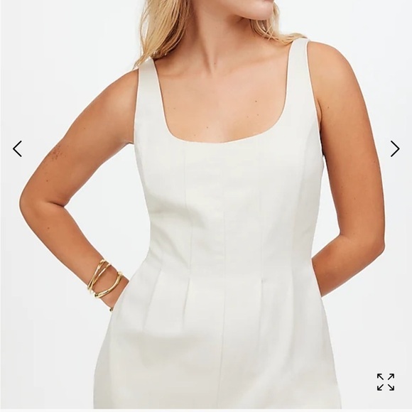 Madewell muted stone Wide-Leg Tank Jumpsuit in Drapey Twill - Picture 5 of 6